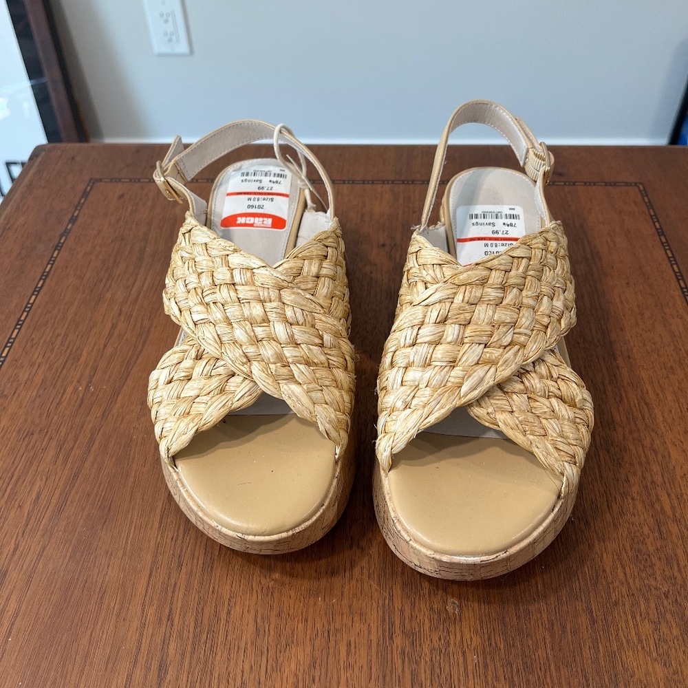 Sanctuary Platform Wedge Sandals size 8 brand new
